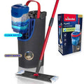 Vileda H2Pro Flat Mop - Lavapavimenti Piastra Piatta con Microfibra