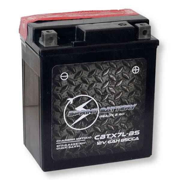 Batteria Moto Sprint 12V 6Ah AGM Sigillata con Spunto 85A