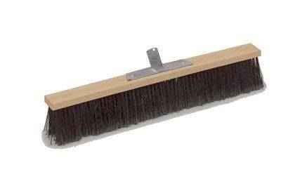 Scopa industriale 80 cm – Supporto in legno, attacco in acciaio
