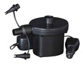 Pompa aria ricaricabile auto 12V e casa 220V con batterie e adattatori