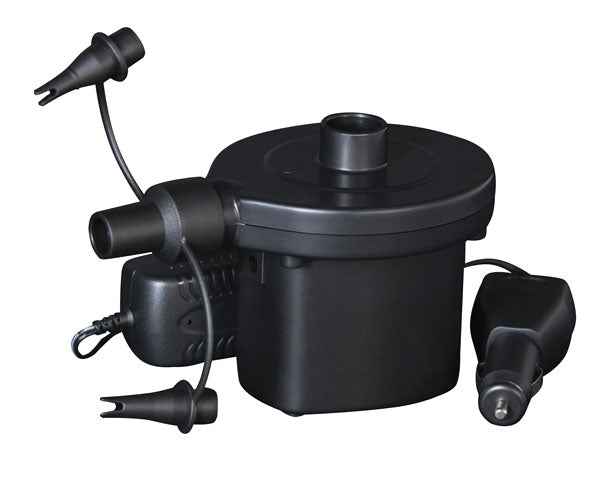 Pompa aria ricaricabile auto 12V e casa 220V con batterie e adattatori