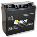 Batteria Servizi SLA Unibat 12V 18Ah Sigillata Senza Manutenzione