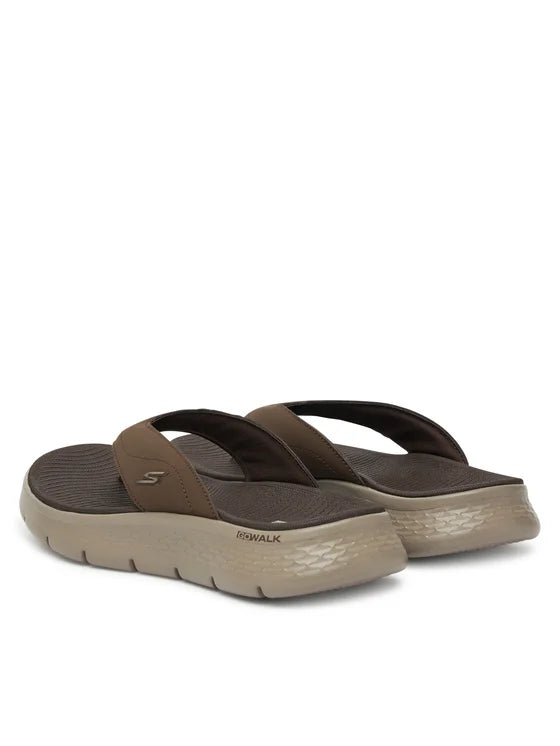 Skechers Go Walk Flex Sandal Vallejo 229202/CHOC Marrone – Infradito Uomo Goga Mat