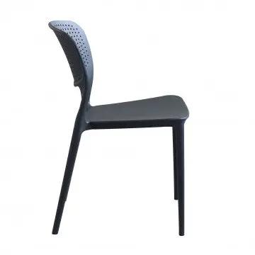 Sedia Mets - Sedia in Polipropilene Dimensioni: cm 56 x 46 x 80 h