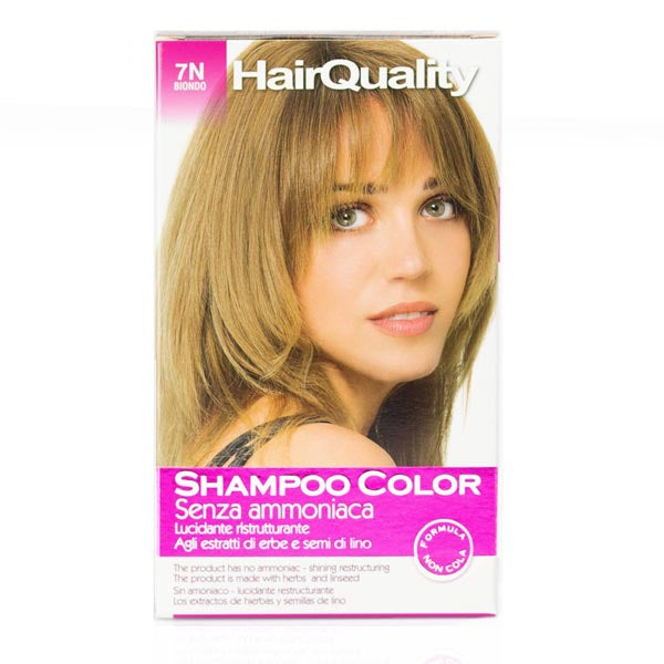 HAIR QUALITY SHAMPOO COLORORANTE CAPELLI BIONDO