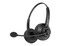 RENOVA CUFFIA BUSINESS BIAURALE BLUETOOTH CON MIC [HHEADM-BTS]