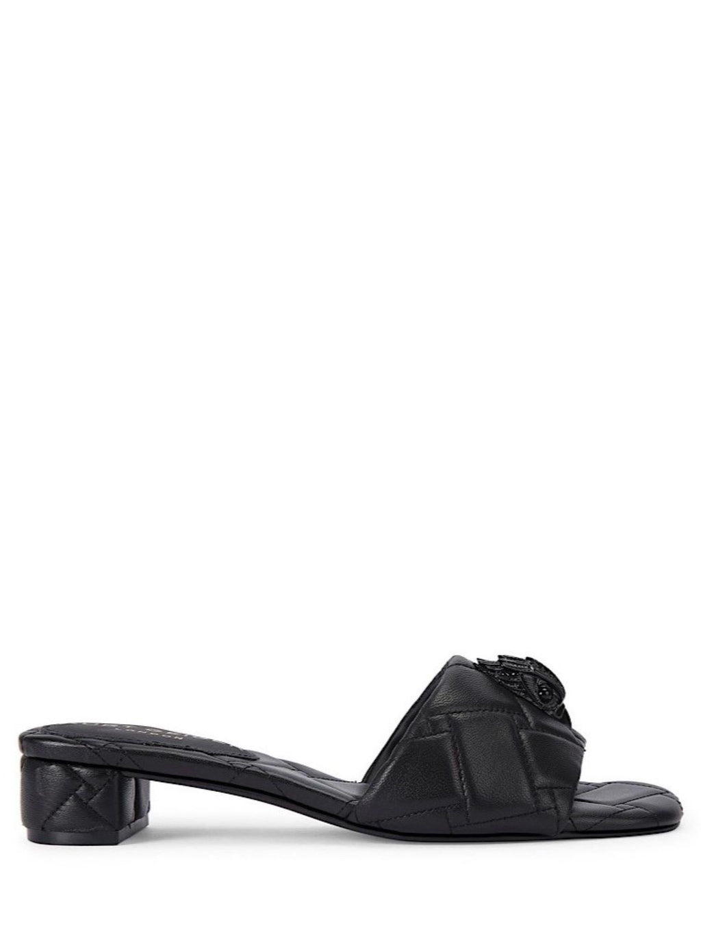 Kurt Geiger ciabatte in pelle trapuntata Kensington nero