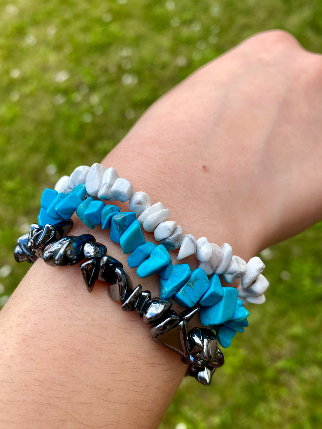Bracciali Chips Pietre