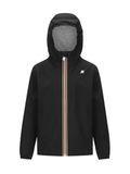 K-Way giubbino leggero antivento Marguerite nero