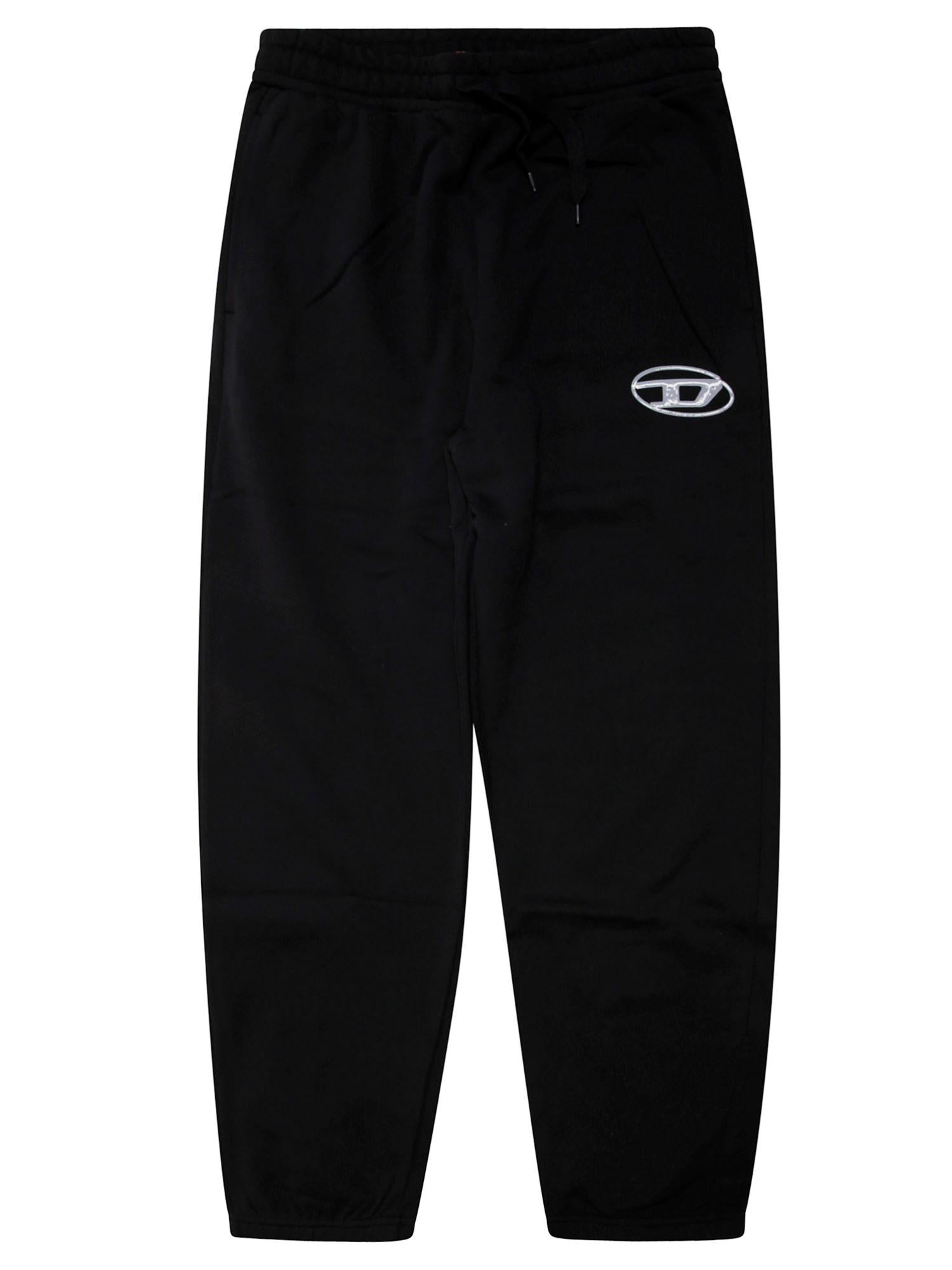 Diesel pantaloni bambino in felpa Postiv nero