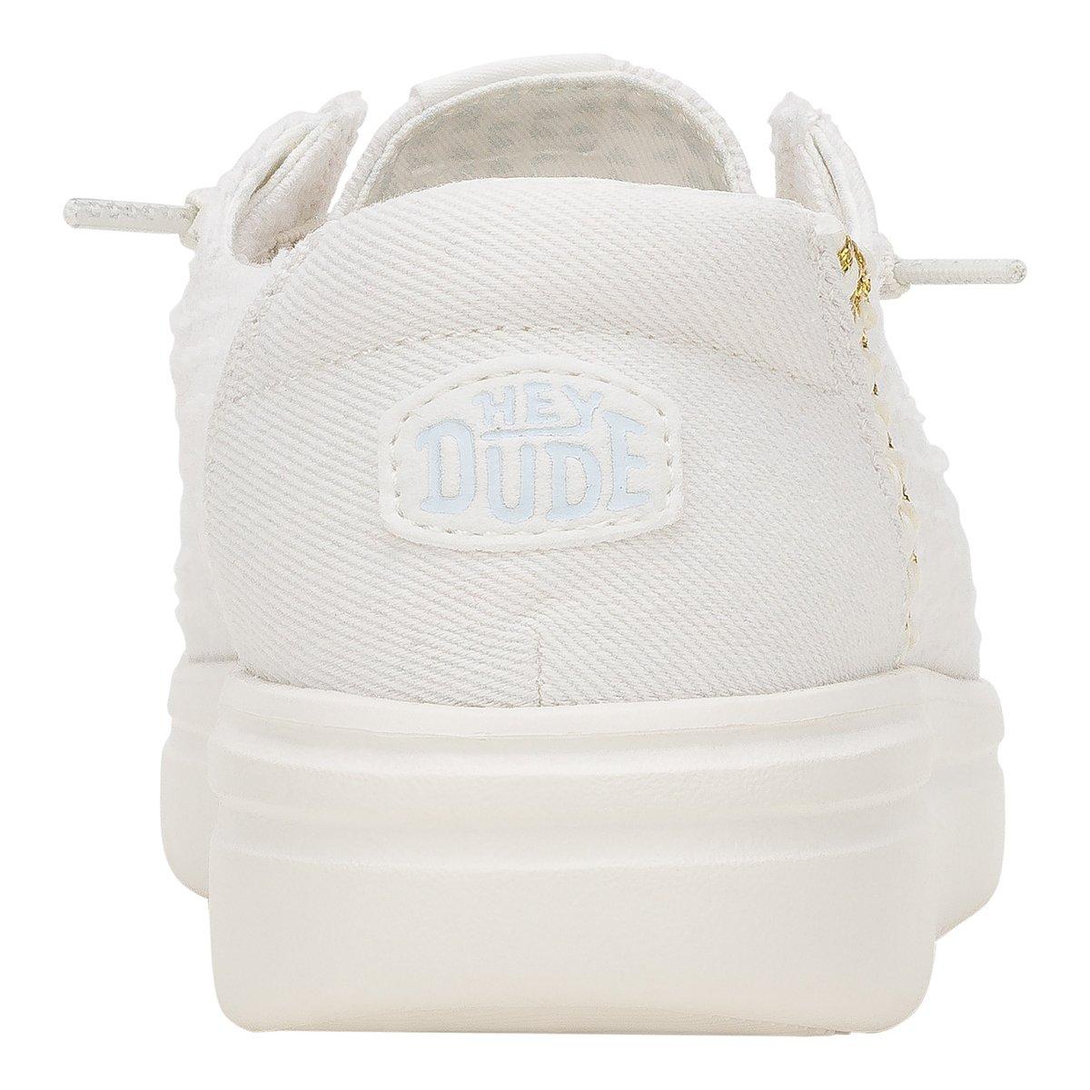 Hey Dude mocassini Wendy Rise bianco