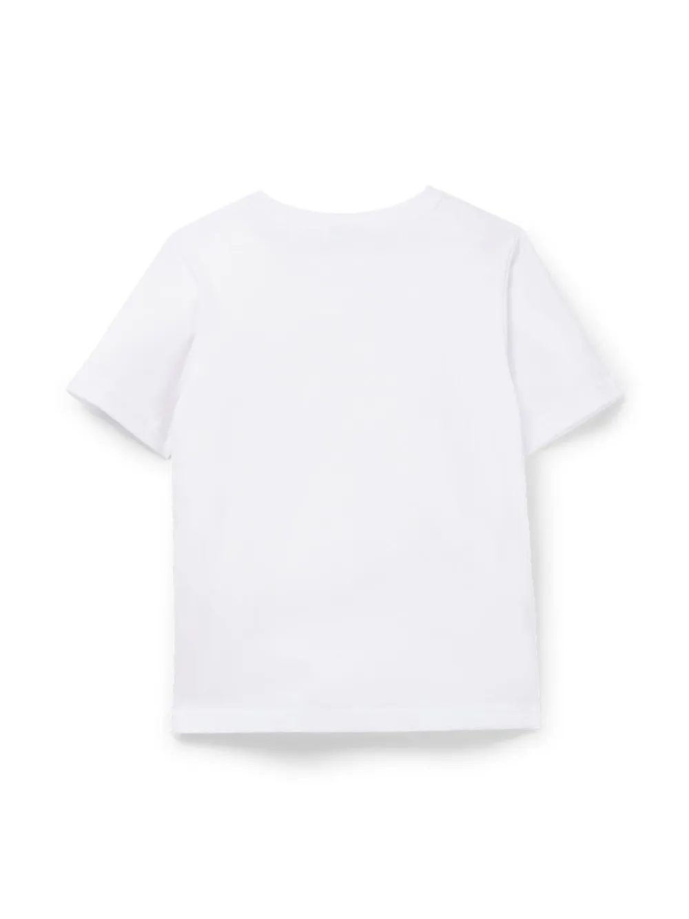Boss T-shirt maniche corte in jersey con logo bianco