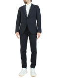Mulish abito elegante uomo monopetto blu