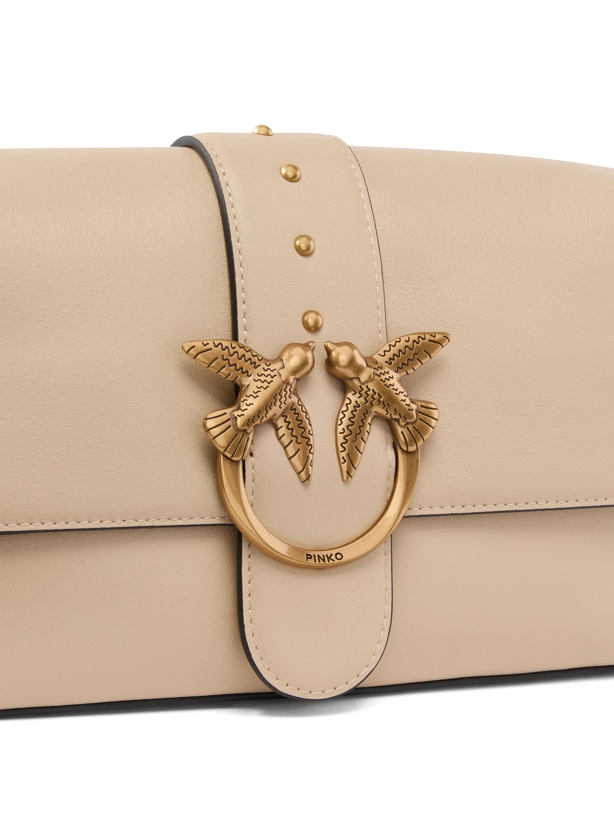 Pinko borsa Love Bag One Classic Slouchy beige
