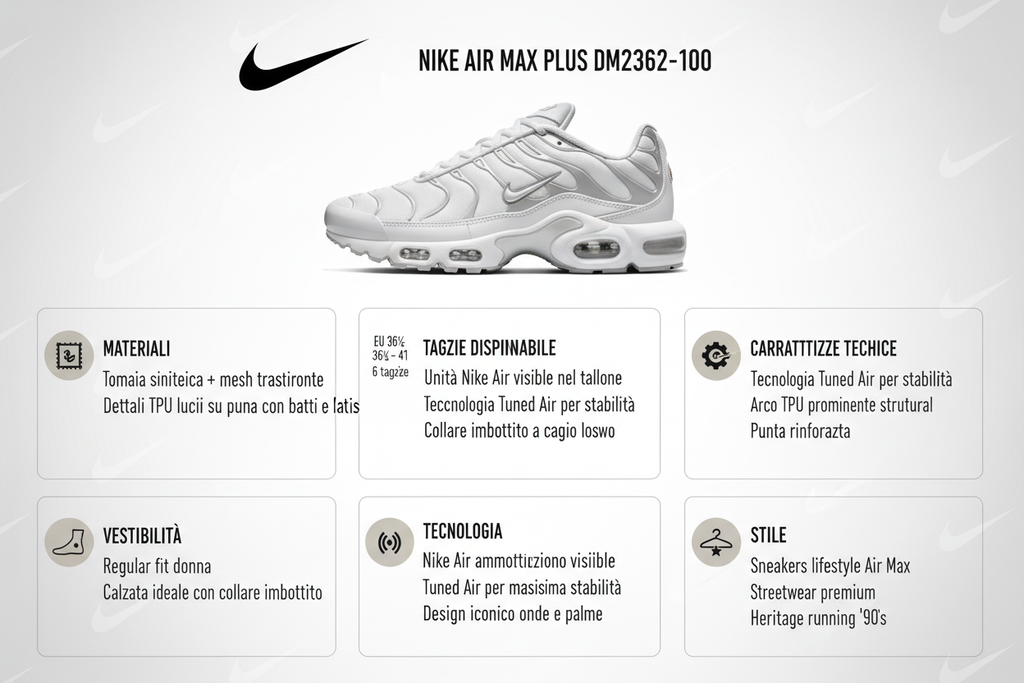 Nike Air Max Plus DM2362-100 Bianco