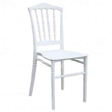 Sedia impilabile Trudy In polipropilene bianco - Dimensioni: 40 x 39 x 92 cm