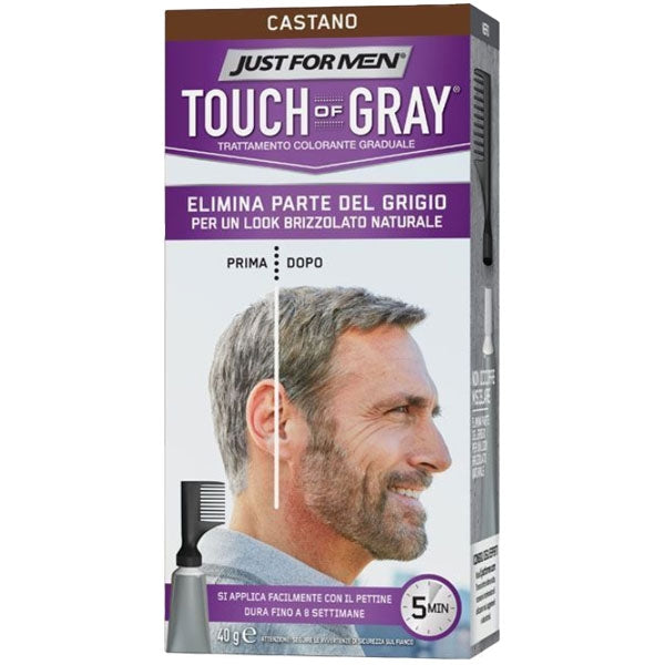 JUST FOR MEN TOUCH GRAYCASTANO