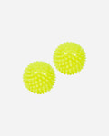 Energetics Coppia di sfere da 6cm per il massaggio Knobbed Balls 107305-172 giallo