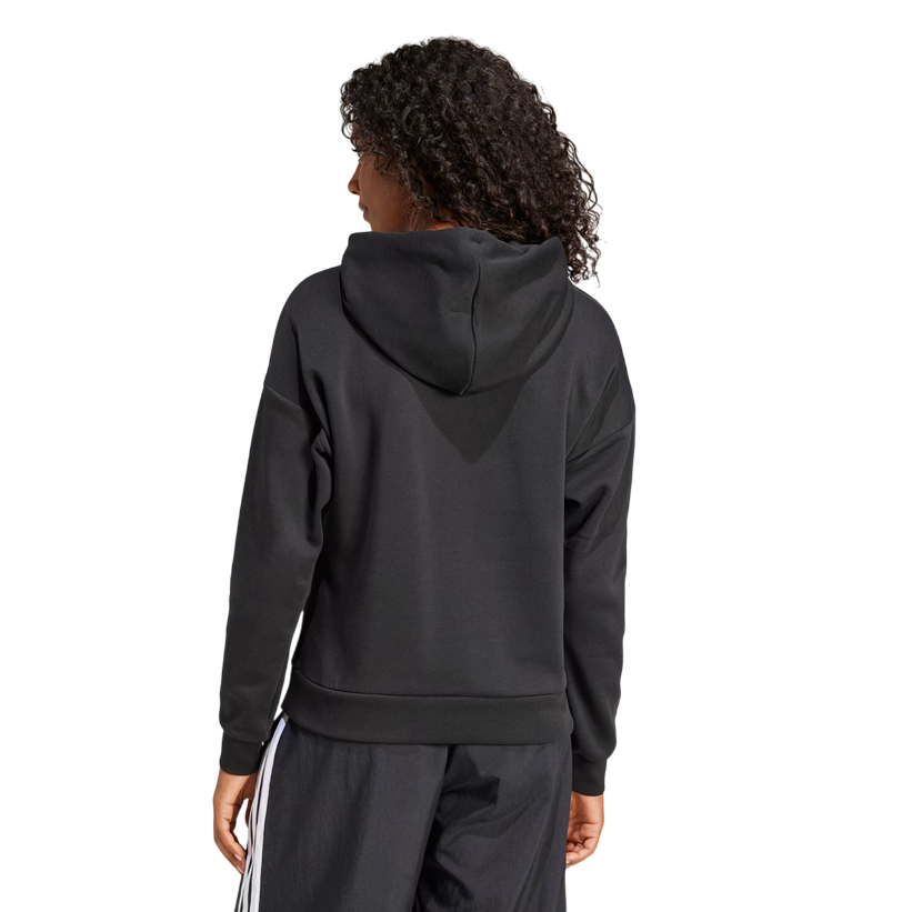 Adidas Felpa da donna cappuccio Essentials Small Logo Feel Cozy JN1861 nero