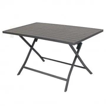 Tavolo Pieghevole in Alluminio Alabama 70 X 130