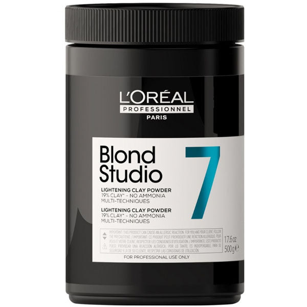 L'OREAL BLOND STUDIO DECOLORANTE BLU NO AMMONIACA 7 TONI 500 GR