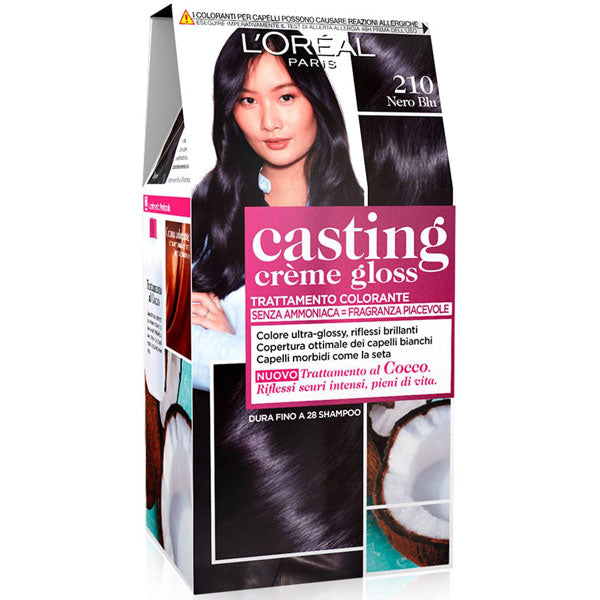 L'OREAL CASTING CREME GLOSS NERO BLU 210