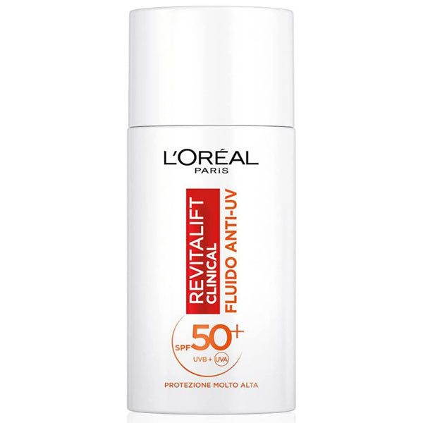 L'OREAL REVITALIFT FLUIDO ANTI CLINICAL SPF 50+ VIAMINA C 50 ML