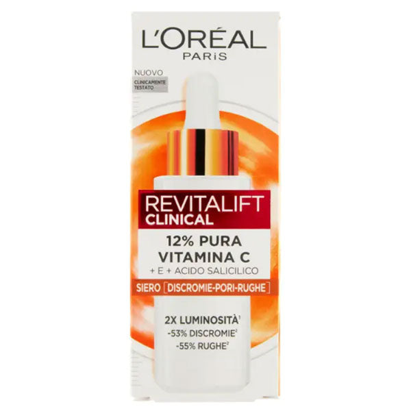 L'OREAL REVITALIFT SIERO CLINICAL 12% PURA VITAMINA C 30 ML