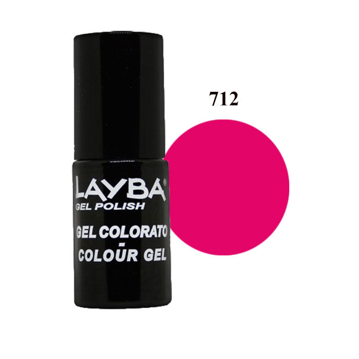 LAYLA LAYBA SMALTO SEMIPERMANENTE GEL POLISH ARAMINTA 712