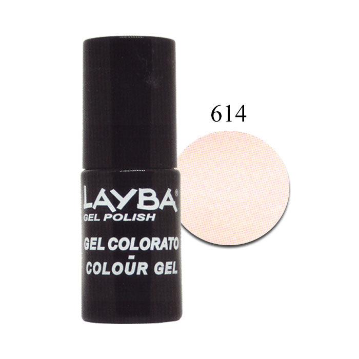 LAYLA LAYBA SMALTO SEMIPERMANENTE GEL POLISH PINK LIMBO 614