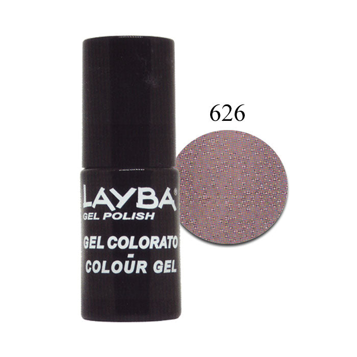LAYLA LAYBA SMALTO SEMIPERMANENTE GEL POLISH CAFE AU LAIT 626