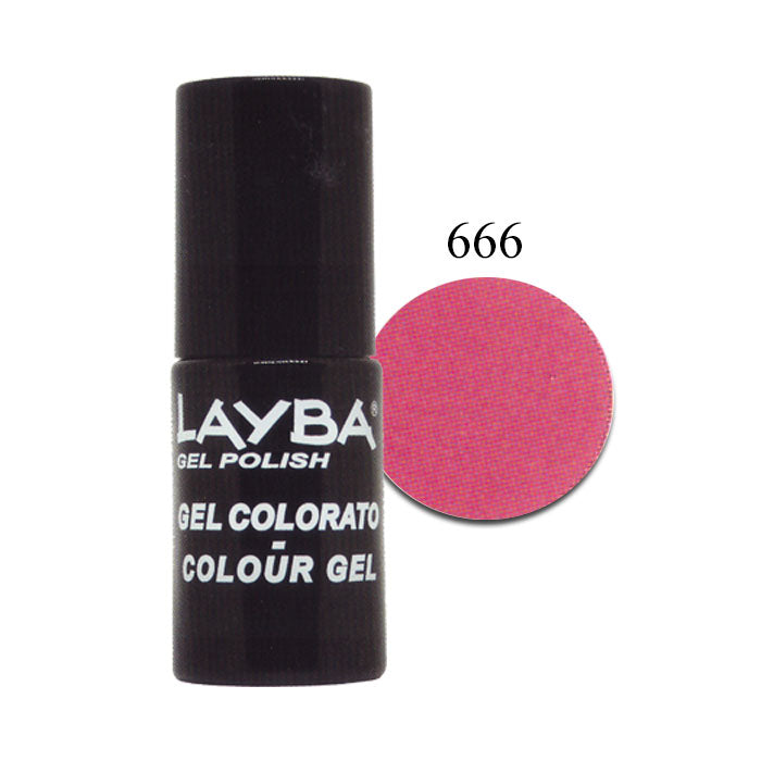 LAYLA LAYBA SMALTO SEMIPERMANENTE GEL POLISH FANATIC 666