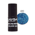 LAYLA LAYBA SMALTO SEMIPERMANENTE GEL POLISH BLUE GLITTER 692