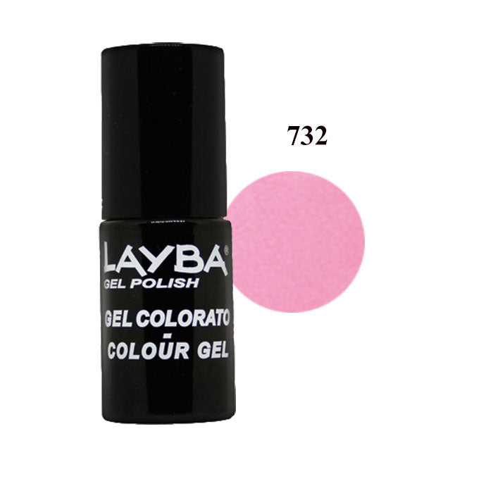 LAYLA LAYBA SMALTO SEMIPERMANENTE GEL POLISH LOVE 732