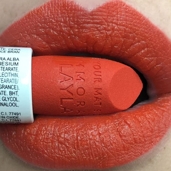 LAYLA IMMORAL MAT LIPSTICK ROSSETTO SELFISH BITCH M12