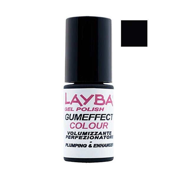 LAYLA SMALTO GEL POLISHGUMEFFECT COLOUR BLACK 12