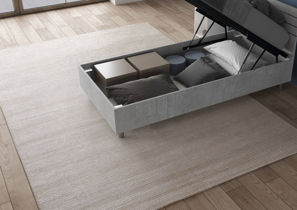 Letto singolo 80x200 testata dritta con doghe Ankel