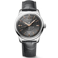 Longines orologio Conquest Heritage Central Power Reserve 38mm antracite automatico acciaio L1.648.4.62.2