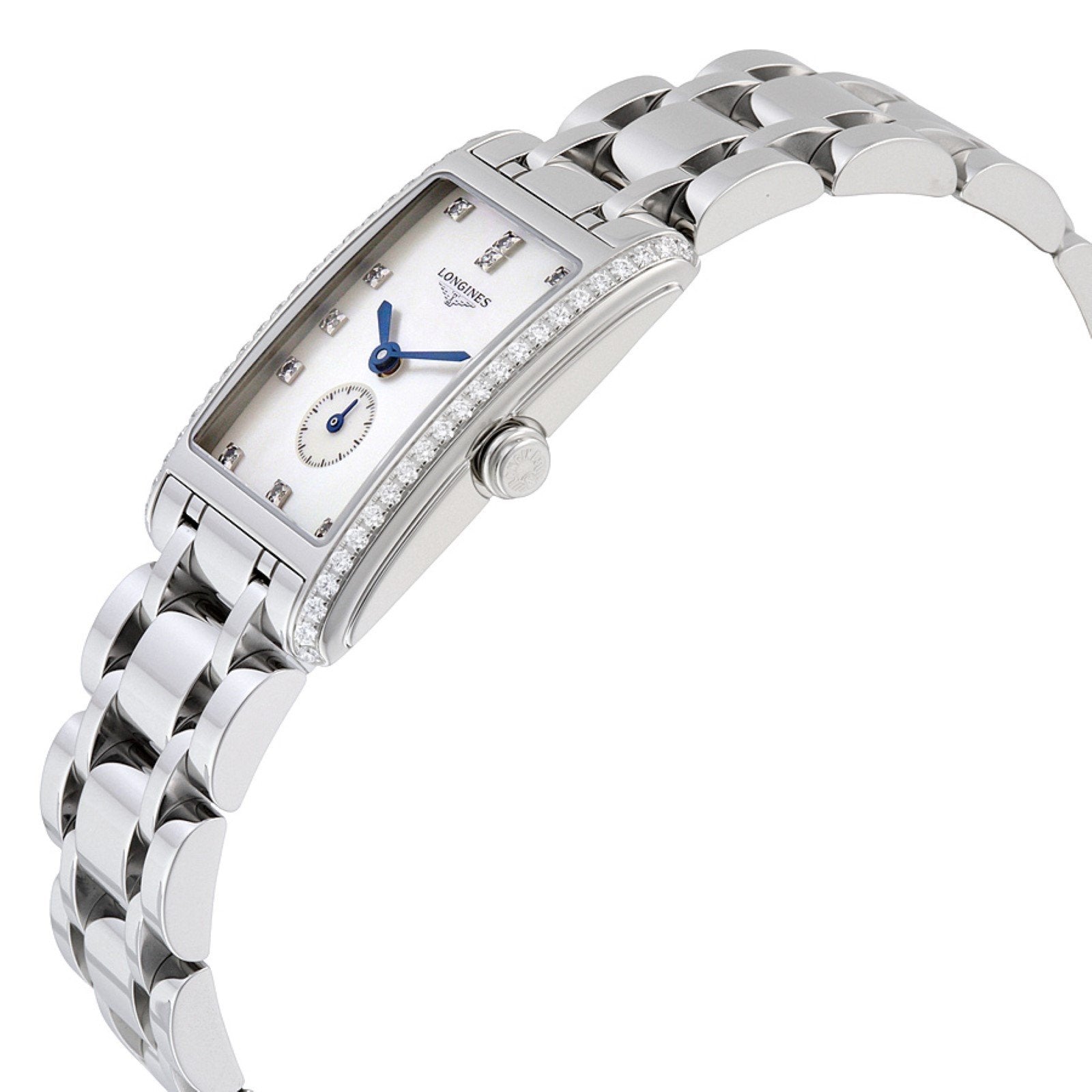 Longines orologio DolceVita 20,80x32,00mm madreperla diamanti quarzo acciaio L5.255.0.87.6