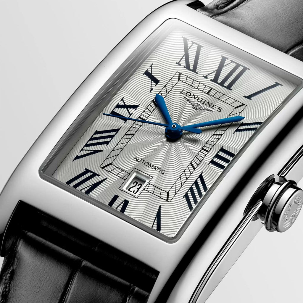 Longines orologio DolceVita 27.70x43.80mm argento automatico acciaio L5.757.4.73.0