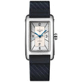 Longines orologio Dolcevita 27x43mm argento automatico acciaio L5.757.4.73.8
