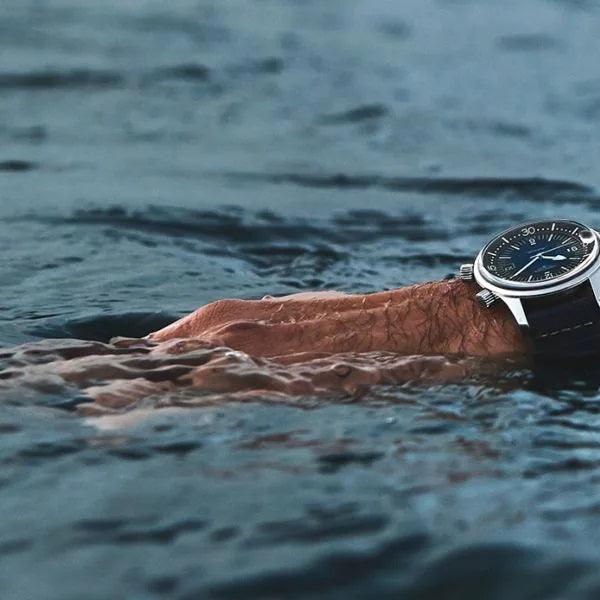 Longines orologio Heritage Legend Diver Blu Watch 42mm blu automatico acciaio L3.774.4.90.2