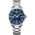 Longines orologio HydroConquest 39mm blu acciaio uomo automatico L3.741.4.96.6