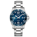 Longines orologio HydroConquest ceramic 43mm blu automatico acciaio L3.782.4.96.6