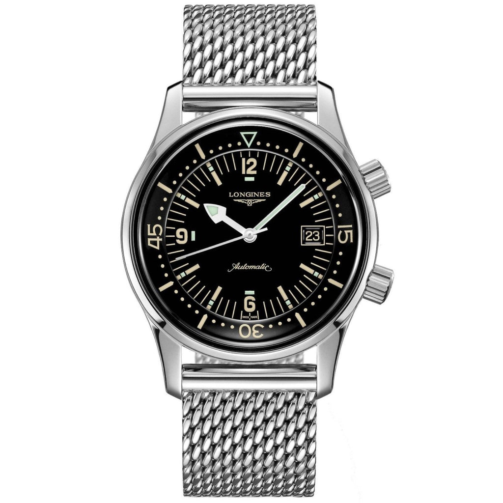 Longines orologio Legend Diver automatico acciaio L3.774.4.50.6