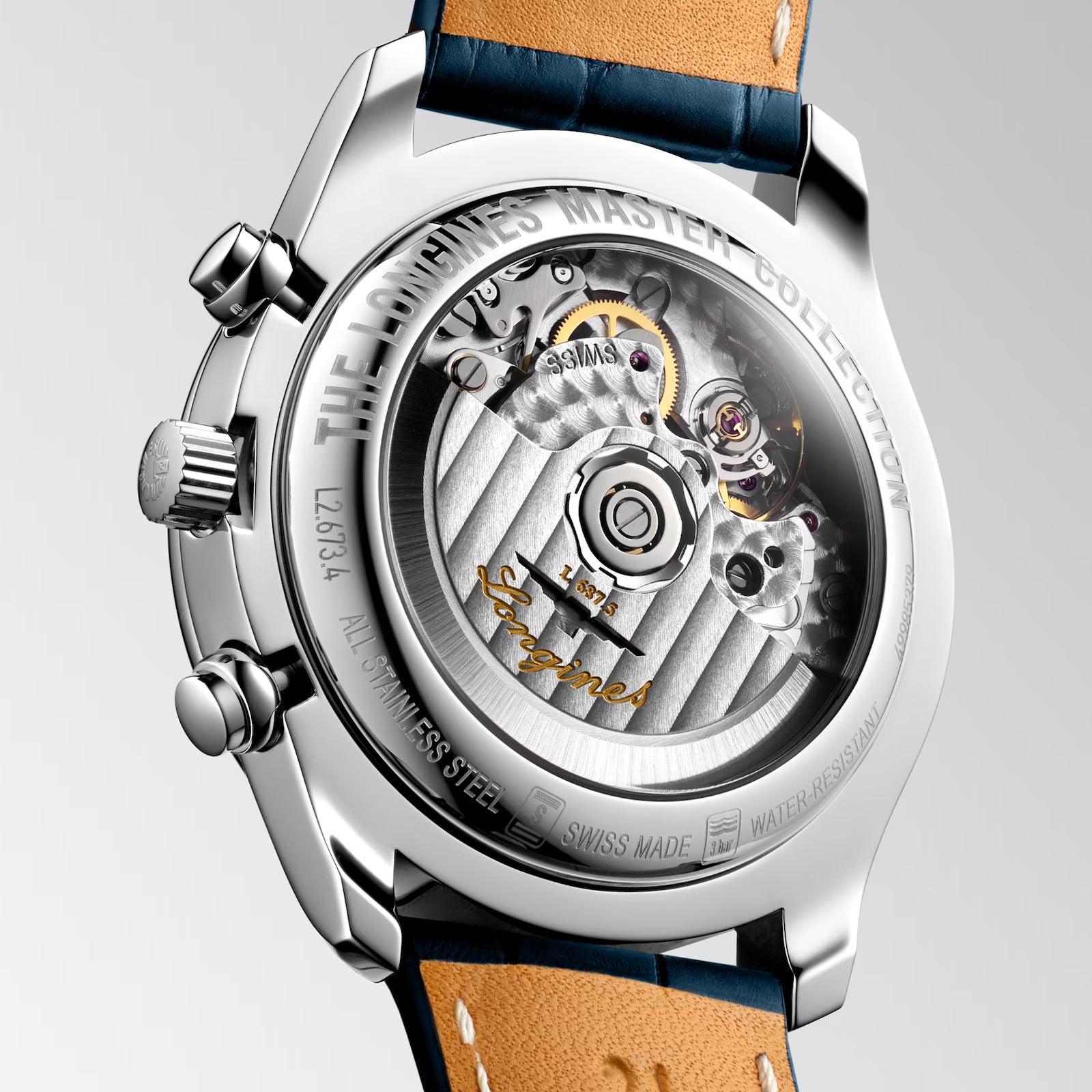 Longines orologio Master Collection 40mm argento automatico acciaio L2.673.4.71.2
