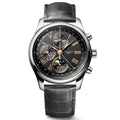Longines orologio Master Collection 42mm antracite automatico acciaio L2.773.4.61.2