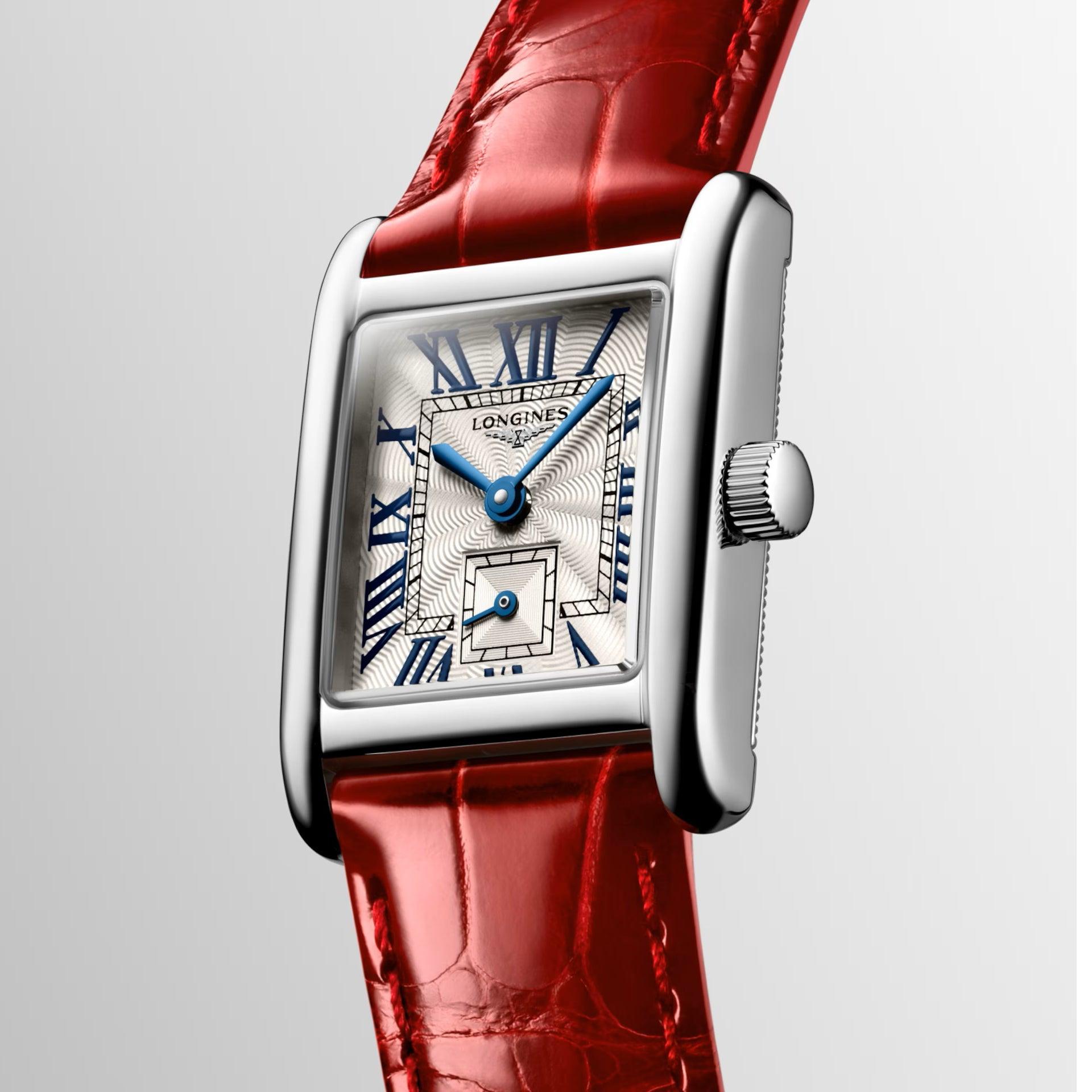 Longines orologio Mini Dolcevita 21.5x29mm argento quarzo acciaio L5.200.4.71.5
