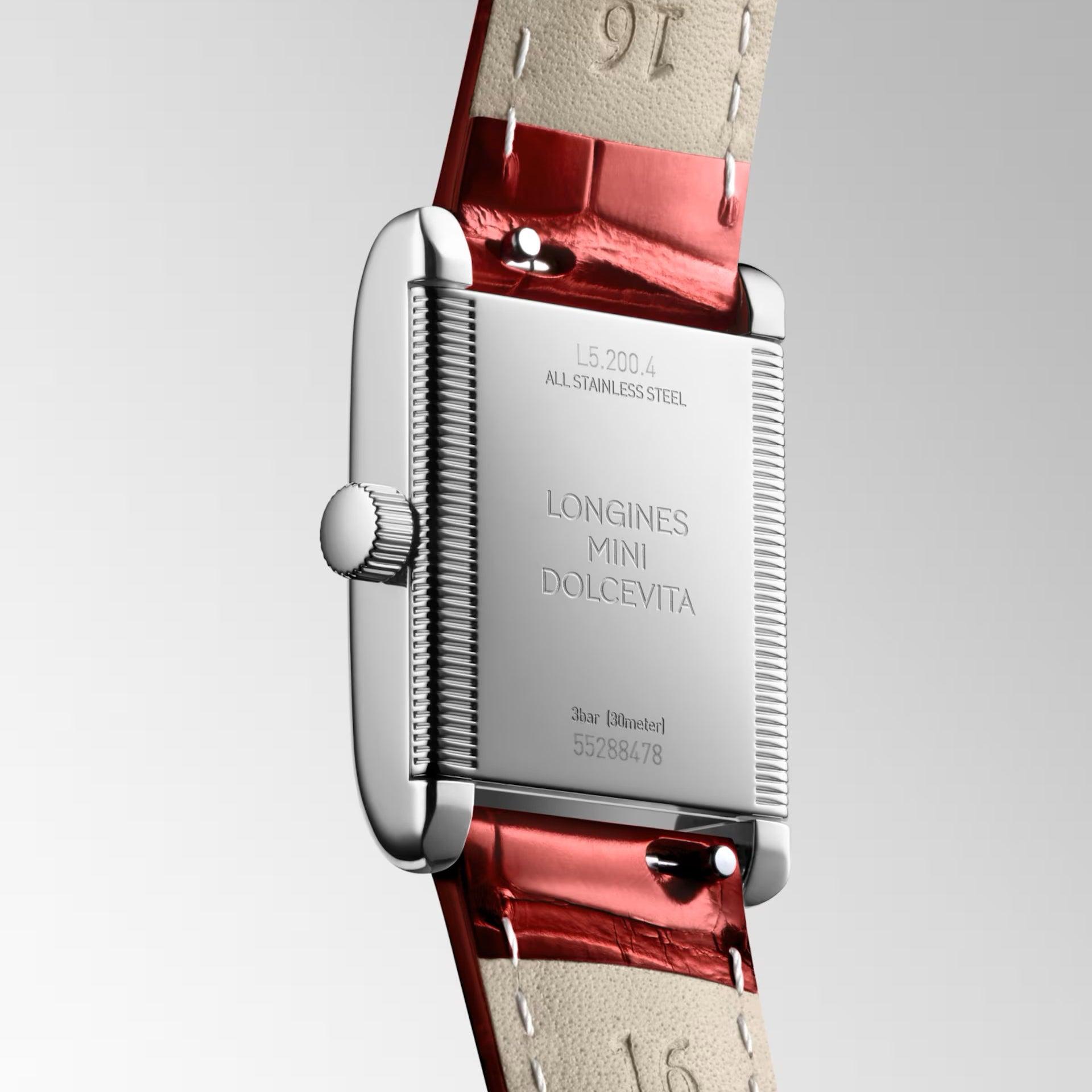 Longines orologio Mini Dolcevita 21.5x29mm argento quarzo acciaio L5.200.4.71.5