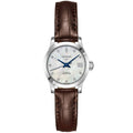 Longines orologio Record collection 26mm madreperla diamanti automatico COSC acciaio L2.320.4.87.2